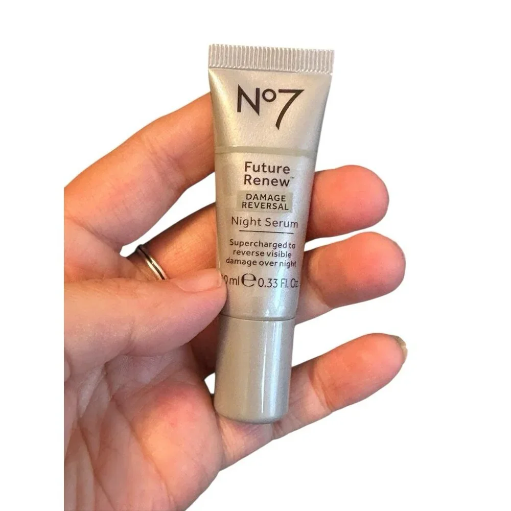 No7 Future Renew‎ Damage Reversal Serum .33oz Travel Size Lot of 4 Anti-Aging